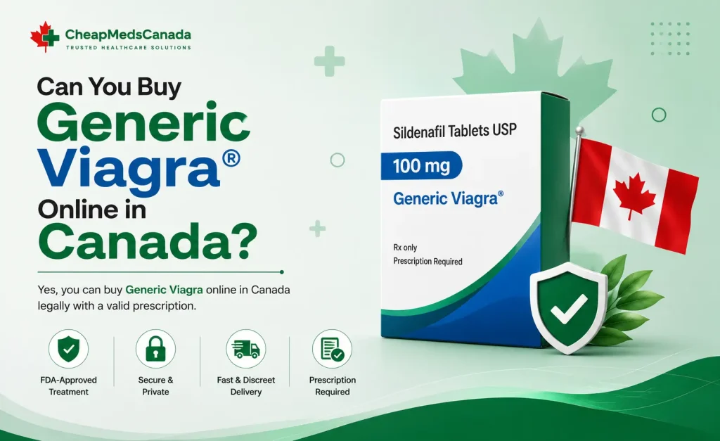 Can You Buy Generic Viagra Online in Canada?