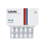 Latuda 20 mg