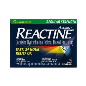 Reactine 5mg